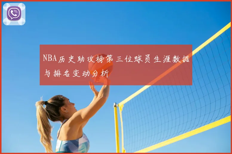 NBA历史助攻榜第三位球员生涯数据与排名变动分析