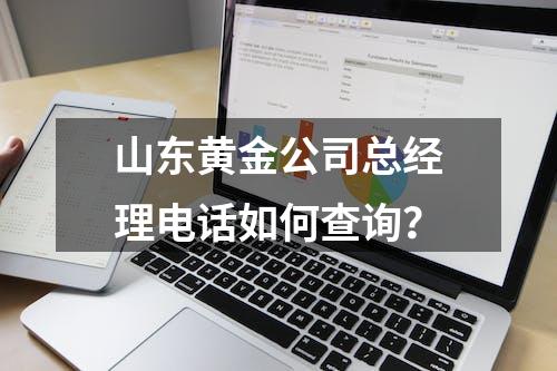 山东黄金公司总经理电话如何查询？