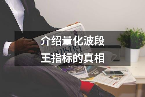 介绍量化波段王指标的真相