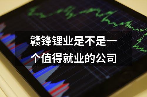 赣锋锂业是不是一个值得就业的公司