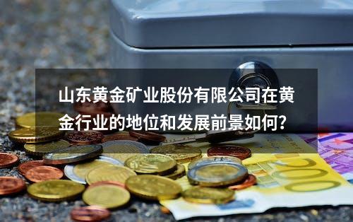 山东黄金矿业股份有限公司在黄金行业的地位和发展前景如何？