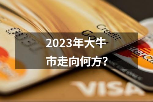 2023年大牛市走向何方？