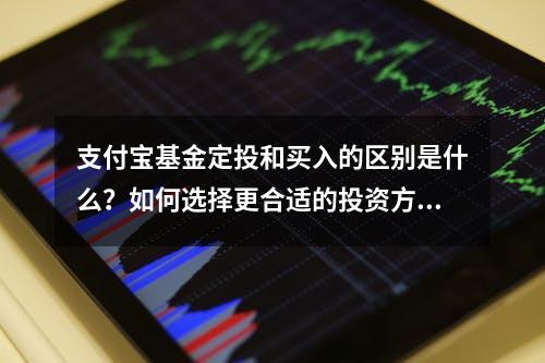 支付宝基金定投和买入的区别是什么？如何选择更合适的投资方式？