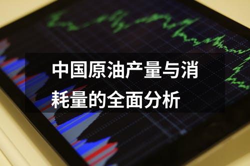 中国原油产量与消耗量的全面分析