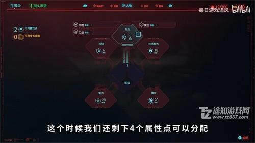 赛博朋克2077 初始加点