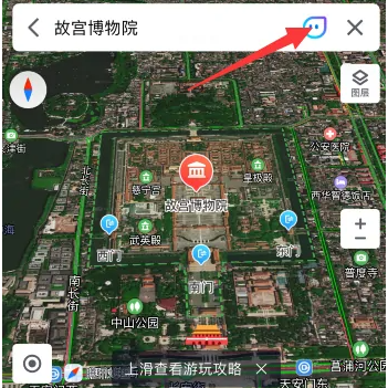 腾讯地图怎样打开街景模式