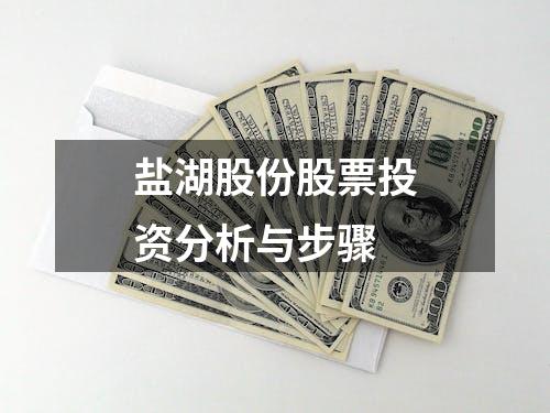 盐湖股份股票投资分析与步骤