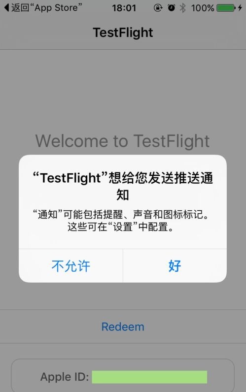 test flight兑换码最新